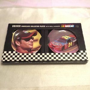 Official NASCAR Jeff Gordan collectors' plate set in box